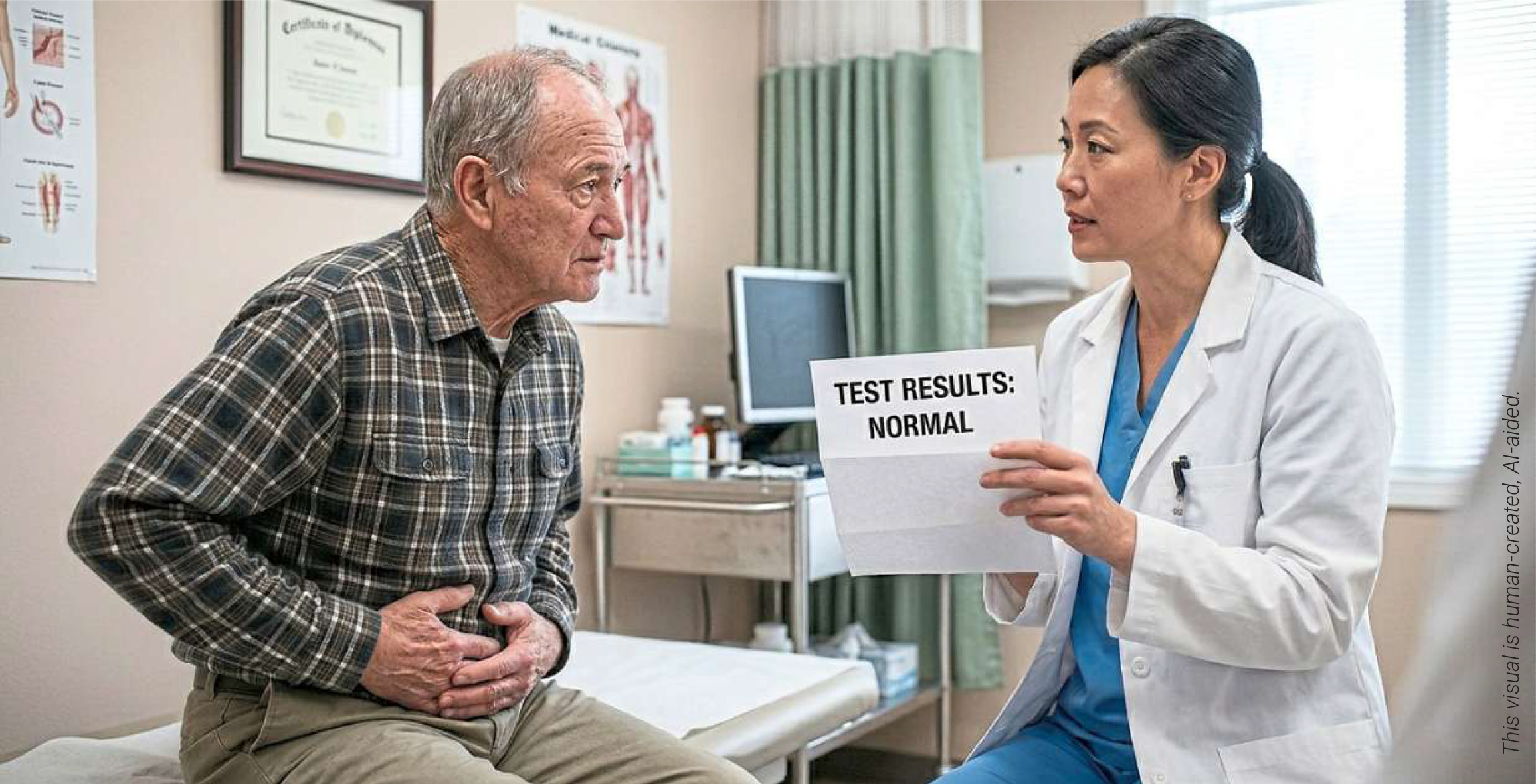 Test is ‘normal’, but I’m not