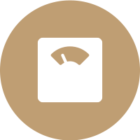 Healthy weight icon