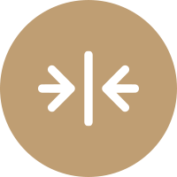 Narrowed artery icon