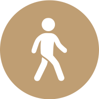 Walking difficulty icon
