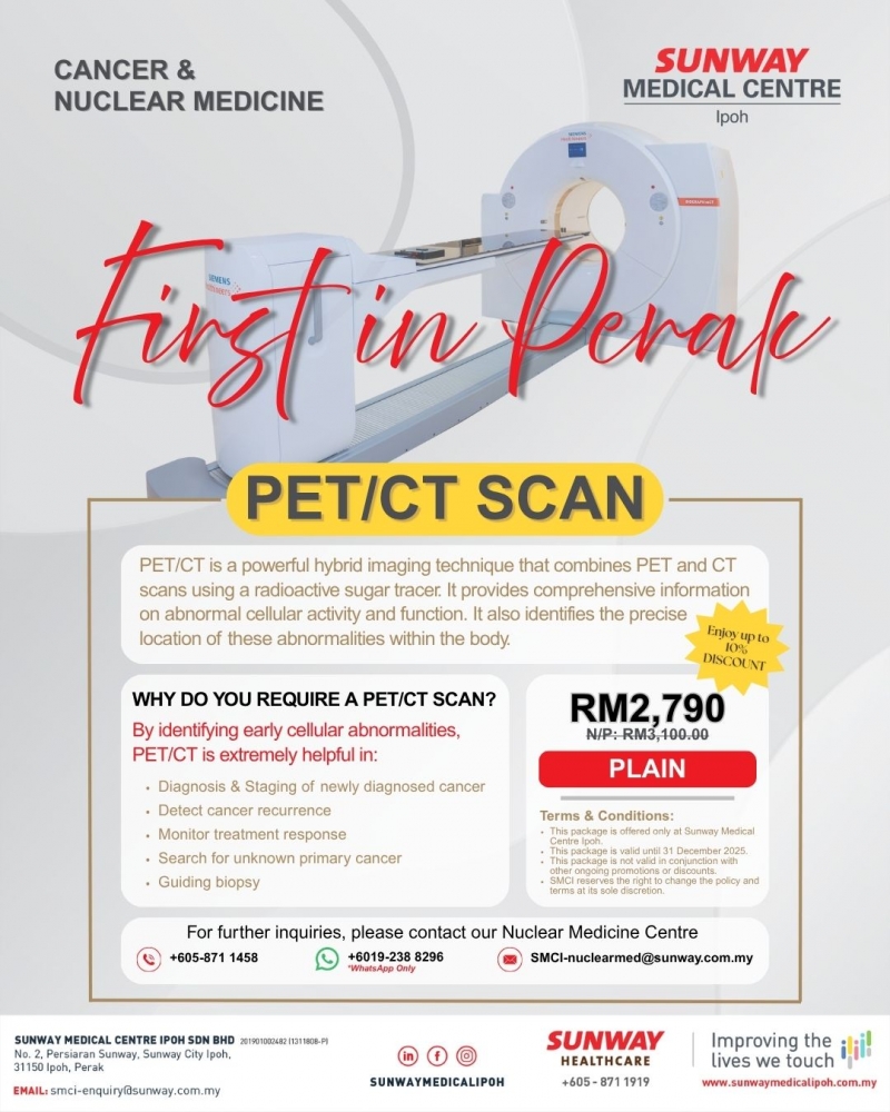 PET/CT Promotional Price Flyer
