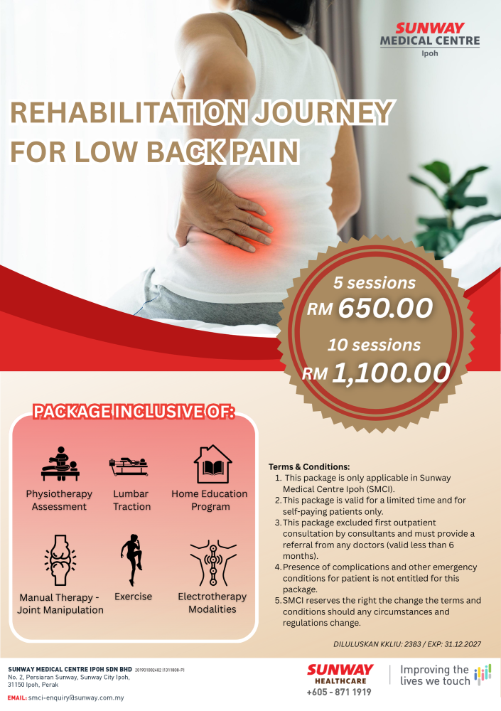 Rehabilitation Journey For Low Back Pain