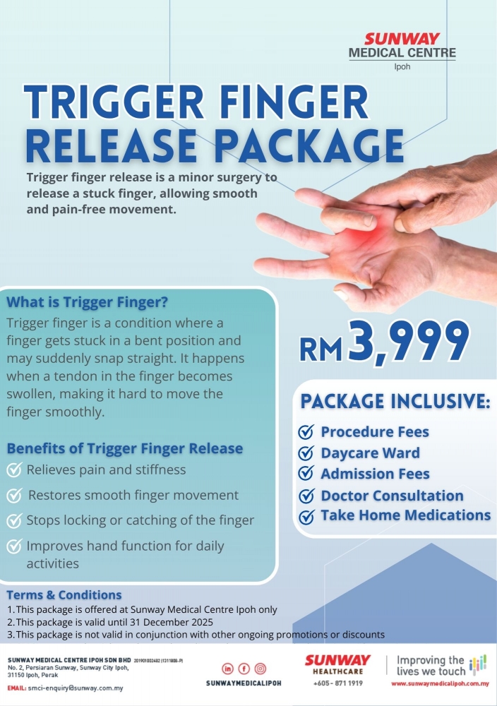 Trigger Finger Release Package