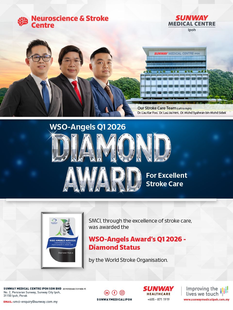 WSO Angels Diamond Award